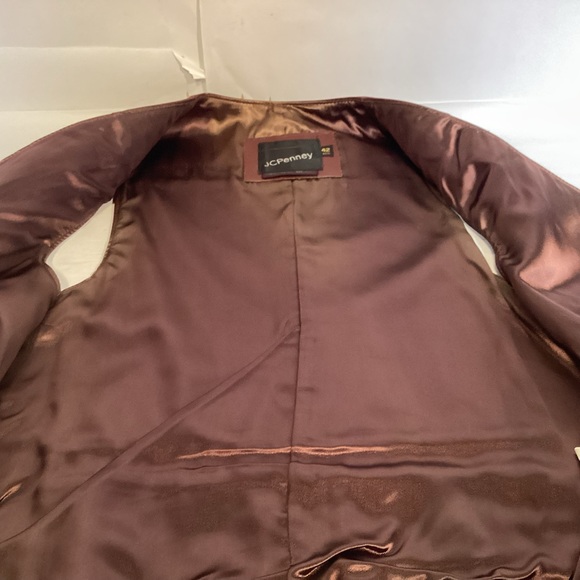 Vintage Men’s Leather Vest size size 42 - Picture 6 of 10